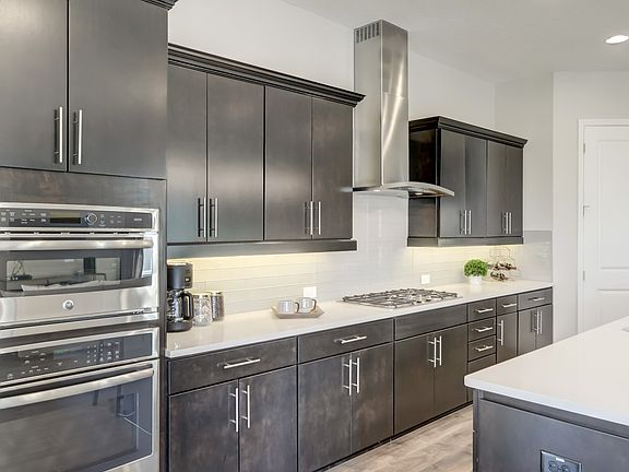 Kitchen with stainless appliances