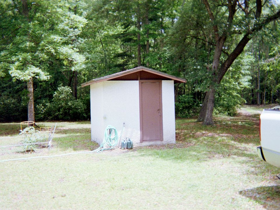 Pump house with new pump