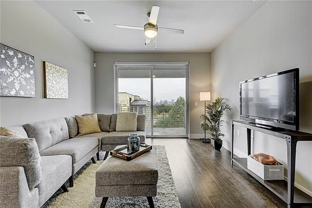 Relax and enjoy your private view of downtown.