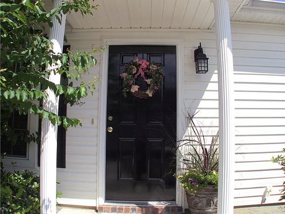 Beautiful covered entry