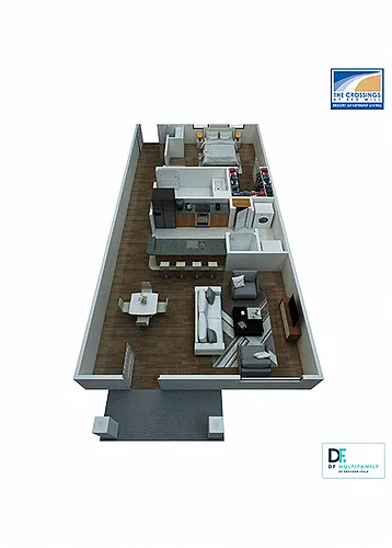 Floor plan The Sand Dollar