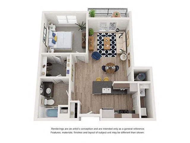 Floor plan A1C
