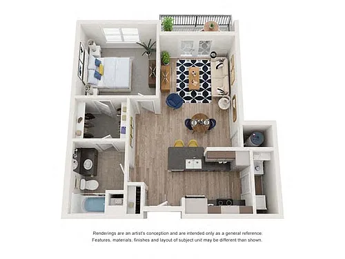 Floor plan A1C