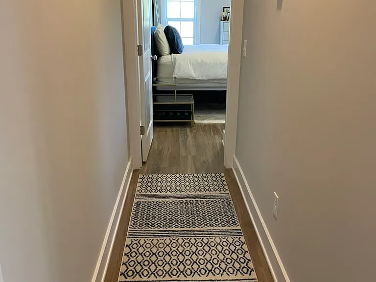 Hallway to master bedroom
