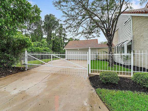 Gated garage extra security!