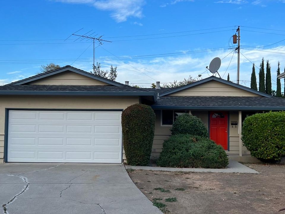 The house is completely and freshly painted, outside and inside.