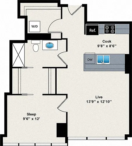 Floor plan A7 - 504