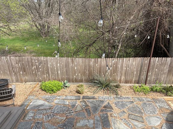 Native landscaping and pavers
