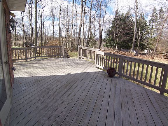 Huge deck off living room