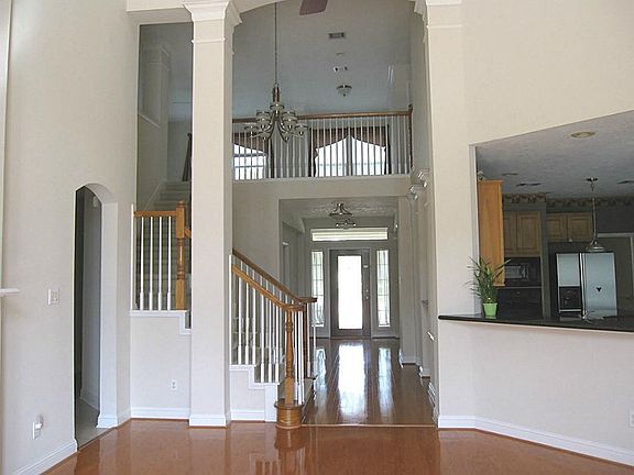 Dramatic foyer.