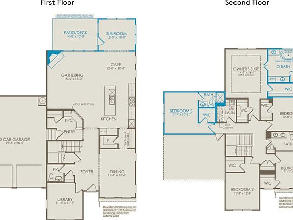 Home Design Layout with Structural Options