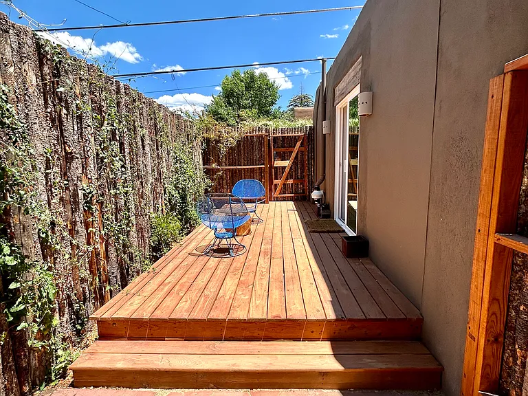 Casita private deck