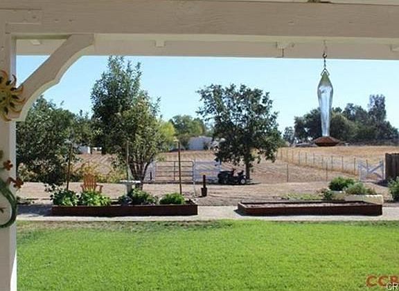 Peaceful views from the covered patio.