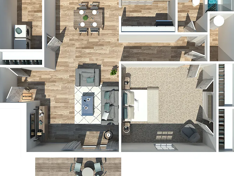 One Bedroom One Bathroom Deluxe One Bedroom One Bathroom Deluxe