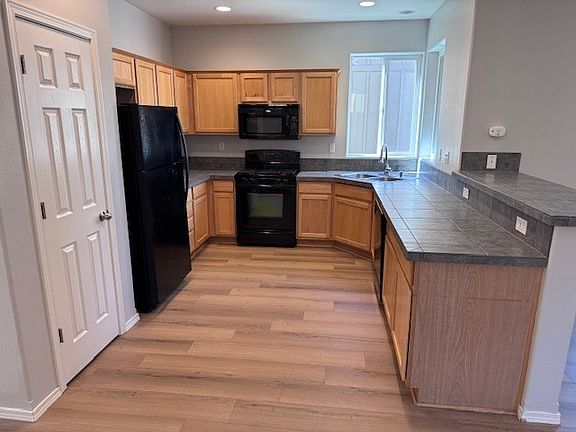 Kitchen with pantry