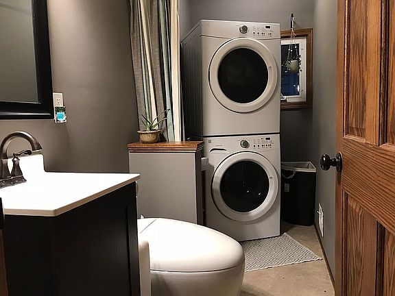 1st floor laundry & 1/2 bath