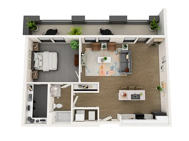 Floor plan Penthouse G