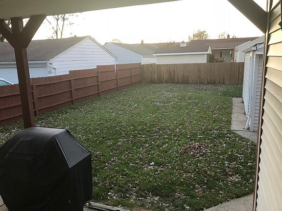 Fenced in Back yard