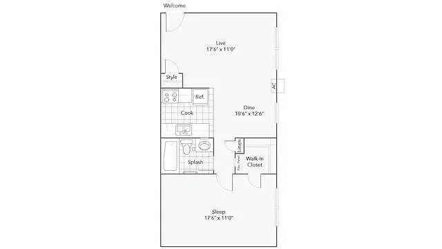 Floor plan Rhine