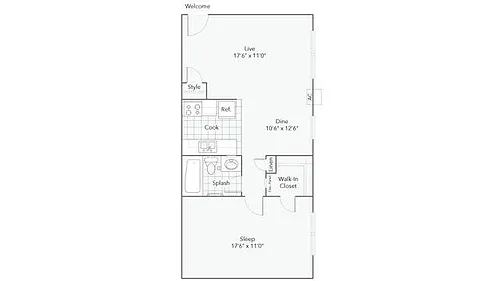 Floor plan Rhine