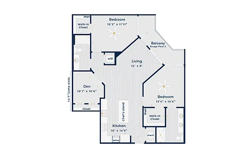 Floor plan Ashland