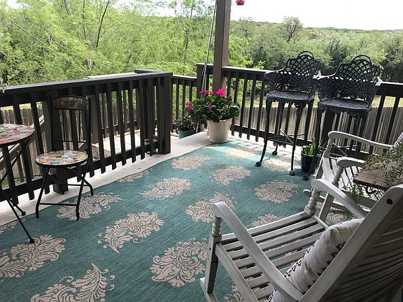 Back Patio with wooded view