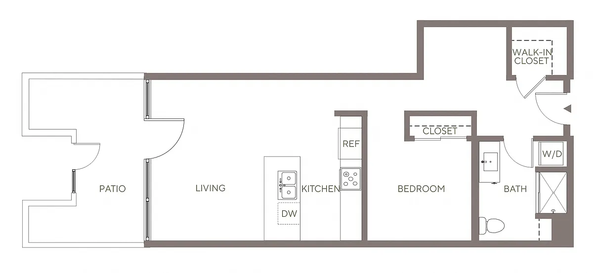 Floor plan A14 - Lofts