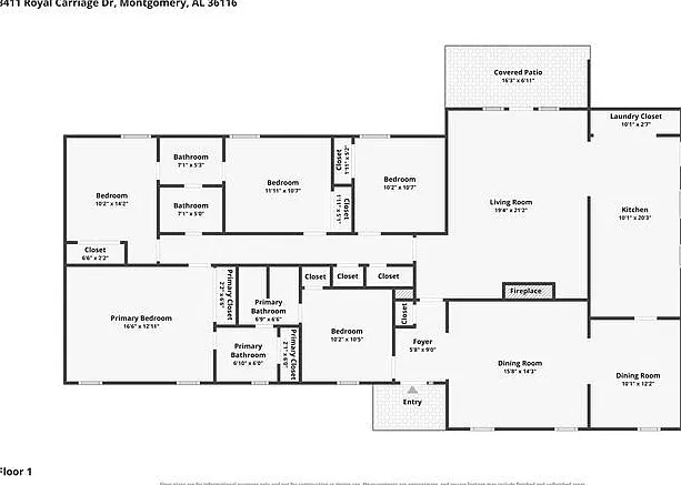 5 bed, 2.0 bath, 2376 sqft, $1,845 — Photo 2