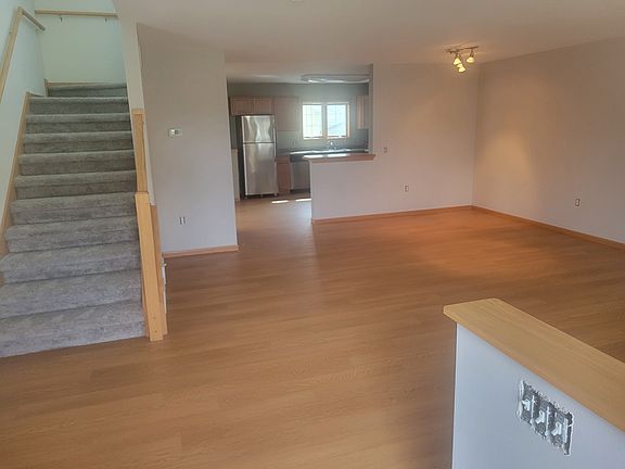 Livng/Dining/Kitchen combo with new LVP Flooring