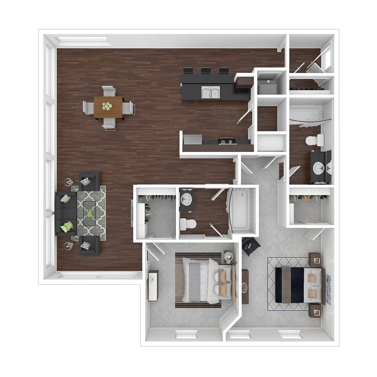 Floor plan B8