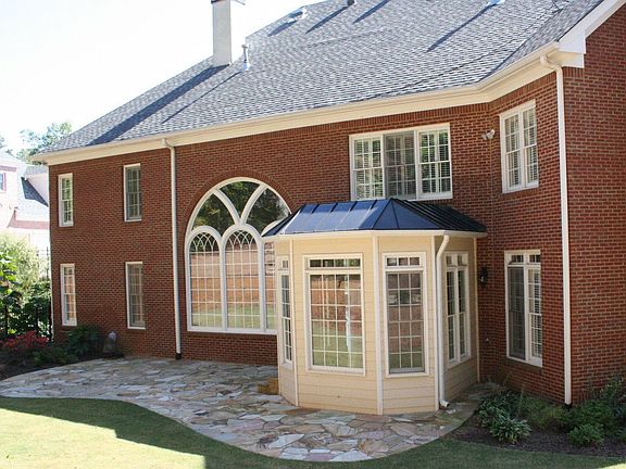 Back Yard with flagstone patio