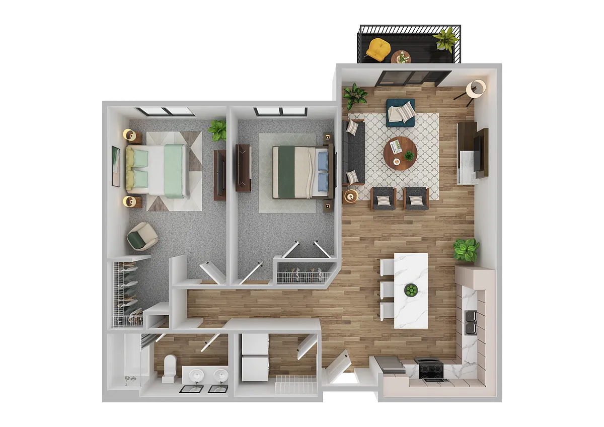 Floor plan Fillmore