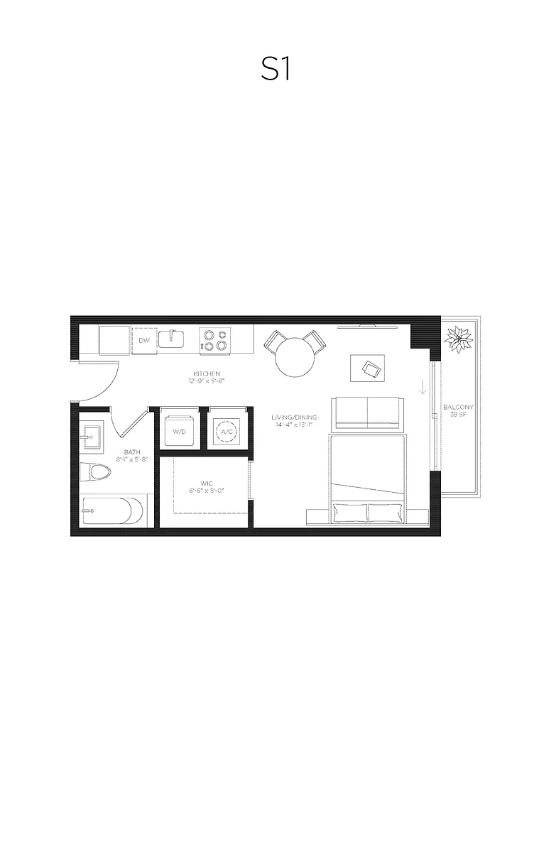 Floor plan S1
