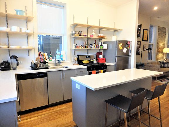 Massive Kitchen with Bar Seating and Great Storage