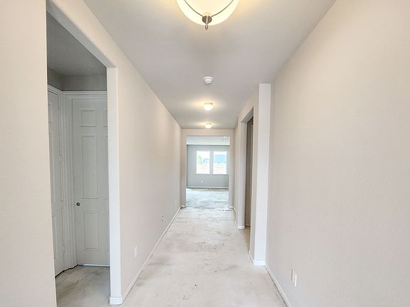 Construction progress - entryway