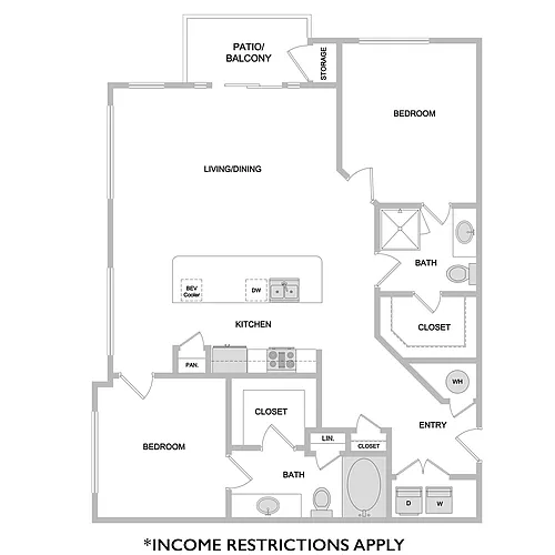 Floor plan B3.P8
