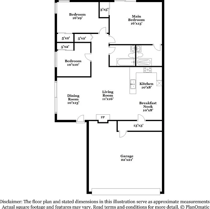 3 bed, 2.0 bath, 1120 sqft, $2,135 — Photo 2