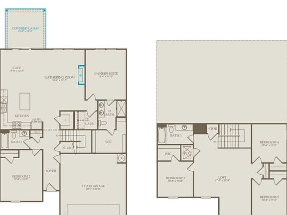 Home Design Layout with Structural Options
