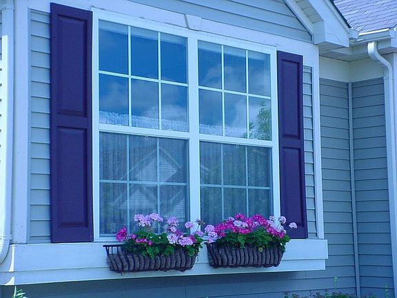 French Country Flower Boxes