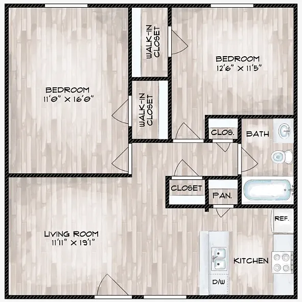 Floor plan A3R