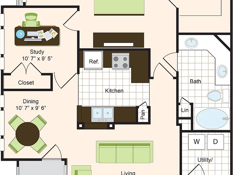 C | 1x1 | 1032 sq ft C | 1x1 | 1032 sq ft