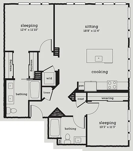 Floor plan B7