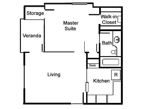 Floor plan Kipling