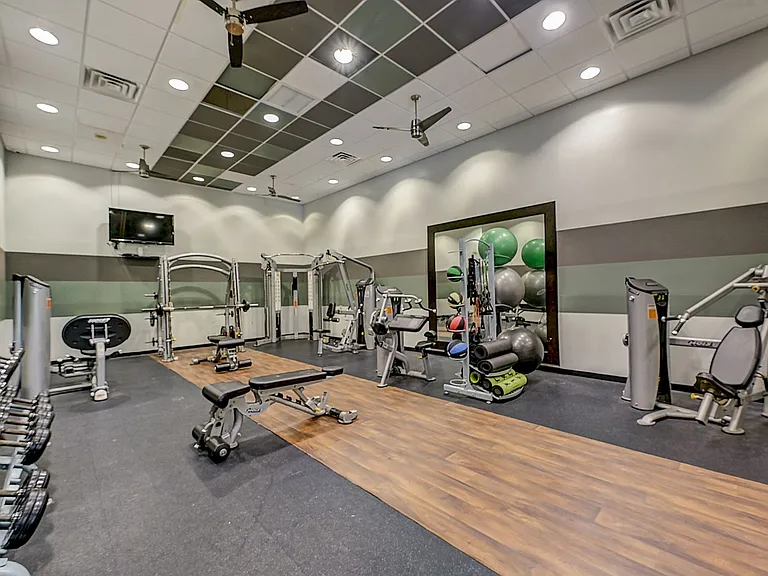 Fitness Center with Free Weights