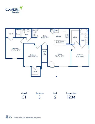 Floor plan C1