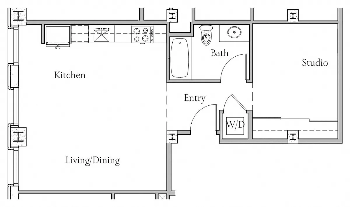 Floor plan Floorplan S