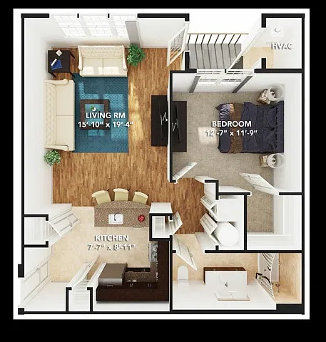 Floor plan Bailey - Camelot West