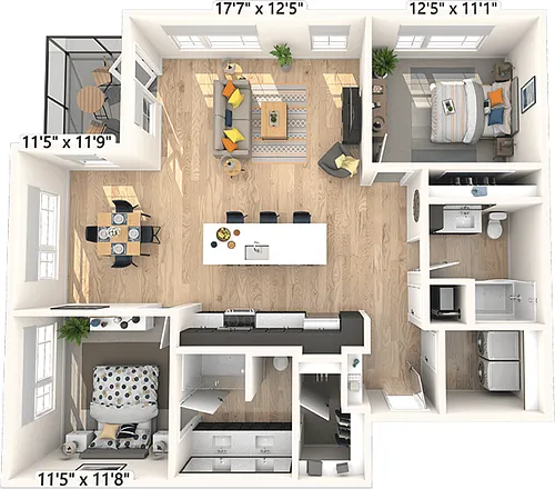 Floor plan B5