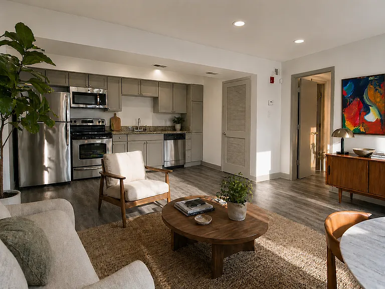 1BR 1BA, Living Area