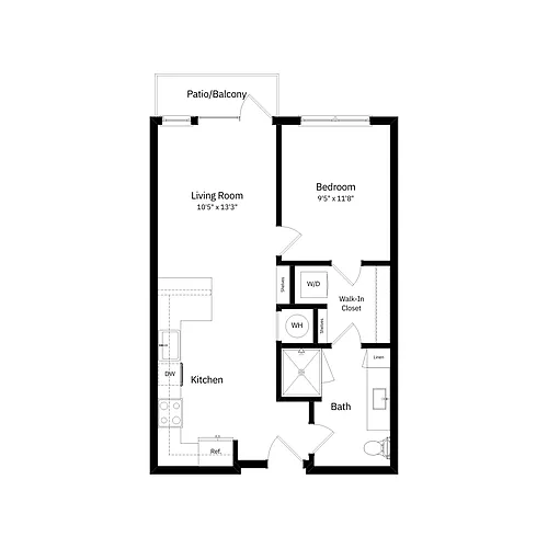 Floor plan Violet